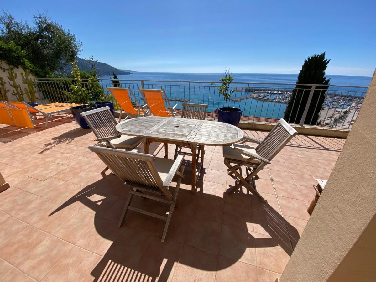 Villa L'Ensoleillee Vue Panoramique Mer, 250 M De La Plage Et Du Centre Ville Мантон Екстер'єр фото